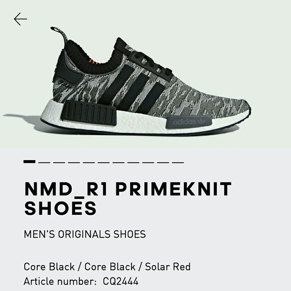 Adidas nmd r1 primeknit shoes